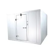 Mr.Winter MRW10X12CFLHHP-O 10' X 12' Outdoor Walk-In Cooler with Floor, Self-Contained 1 image