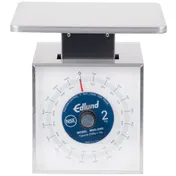 Edlund MSR-2000 OP - 1-9 lb Metric Portion Scale, Steel, Rotating Dial, 8-9" Platform 2000g/10g, Dishwasher Safe 1 image