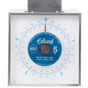 Edlund MSR-5000 OP - 10-29 lb Metric Portion Scale, Stainless, Rotating Dial, 8-9" Platform, Dishwasher-Safe 5 image