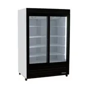 Kool-It KSM-40 47" 2-Section Sliding Glass Door Merchandiser Refrigerator, 33.5 cu. ft. 1 image