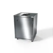 NBR Equipment MHS-26 Hand Sink, Mobile, 10"W X 14" Front-To-Back X 5" Deep Bowl 1 image