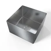 NBR Equipment SB-242414-14 Sink Bowl, 24"W X 24" Front-To-Back X 14" Deep Bowl 1 image