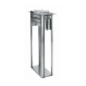 Delfield ND-59 Drop-In Napkin Dispenser, 4-3/4" x 7-3/4" 500-Nap Steel, 6-3/8" x 10-3/8" Cutout 1 image