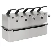 Nemco 10970 Condiment Pump, Drop-In, 28-1/2"W x14"D x12"H, Stainless, 1.5-Gal Pouch, 2-Setting Control 1 image