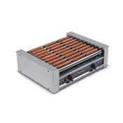 Nemco 8018 Roll-A-Grill Hot Dog Grill, Roller-Type, (10) Chrome Rollers 1 image