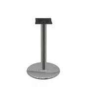 Oak Street B22DISC-CHR-STD 22" Dia. Chrome Restaurant Table Base, 28-3/4" Height, Steel 1 image