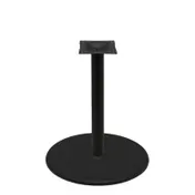 Oak Street B30DISC-STD 30" Dia. Table Disc Base, 4" Column, Black Sandtex Finish, Steel 1 image