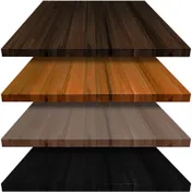 Oak Street BEM2442 Rectangular 24x42 Maple Butcher Block Economy Table Top 1 image