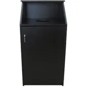 Oak Street M8510 Decorative Trash Can, 25 gal, 8" Round Opening, Plastic Laminate, Color Custom 1 image