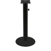 Oak Street OD-B22DISC-4-BAR 22" Dia. Bar Height Stamped Steel Table Disc Base, Durafinish 1 image