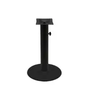 Oak Street OD-B22DISC-STD 22" Dia. Dining Height Stamped Steel Table Base, Durafinish 1 image
