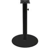 Oak Street OD-B30DISC-4-BAR 30" Dia. Bar Height Stamped Steel Table Disc Base, Durafinish 1 image