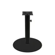 Oak Street OD-B30DISC-4-STD 30in Dia Table Disc Base, Dining Height, Durafinish, 4in Column, Stamped Steel 1 image
