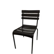 Oak Street OD-CM-330-BLK Stacking Dining Chair, Indoor/Outdoor 1 image