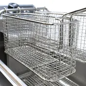 Omcan USA 39371 Full Pot Countertop Electric Fryer w/ 13.23 lbs Capacity, 2 Baskets, 220V/60/1 3 image