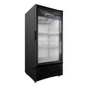 Omcan USA 41216 24" 1-Section Merchandiser Refrigerator w/ Glass Door, in Black, 8.9 cu. ft. 2 image