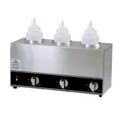 Omcan USA 44179 (Fw-Cn-1603) Triple Bottle Sauce Warmer, Countertop 1 image
