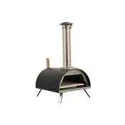 Omcan USA 44432 Wood / Coal / Gas Fired Pizza Oven w/ Black Cover, Steel Construction 2 image