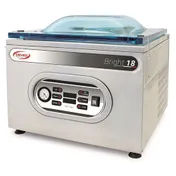 Orved BRIGHT VM18N Countertop Vacuum Sealer, 17.3x17.6x7.9", 16" Seal Bar, 1600W, 110V, Stainless Dig 20 Prog. 1 image