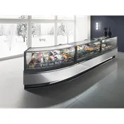Oscartek DIAMOND PRO 3 G2150 83" Gelato/Ice Cream Dipping/Display Cabinet w/ Sneeze Guard 1 image