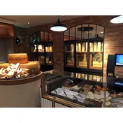 Oscartek GALA CC2100-2T 86" Curved Refrigerated Deli Display Case 1 image