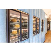 Oscartek GALA DP2100-2T 86" Curved Refrigerated Deli Display Case 1 image