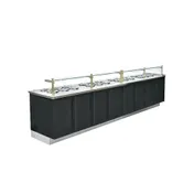 Oscartek POZZETTI/BPGL PS10 79" Gelato/Ice Cream Dipping/Display Cabinet w/ Sneeze Guard 1 image