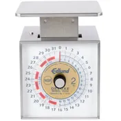 Edlund OU-32 Portion Scale, 1-9 lb Capacity, 32 oz x 1/4 oz Graduation, Fixed Dial, 6-7" Platform Stainless Bowl 3 image