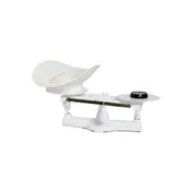 Penn Scale 1401 P 16 lb. Baker's Scale with 9" Dia. Steel Plates, Removable Plastic Scoop and Counter Weight 1 image