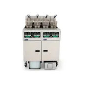 Pitco SELV14C/184/FD Multiple Battery Electric Deep Fryer w/ (1) 30 lbs & (1) 40 lbs Vats 4 image