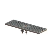 Perlick 6030-GRC 6000 Series Drainer, with Built-In Rinser On Center 1 image