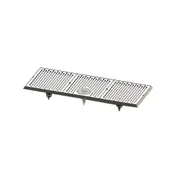 Perlick C18750-21-GRC C18000 Series Drip Tray with Rinser For Brewpipe Towers 1 image