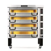 PizzaMaster PM 934ED 71" Quadruple Deck Electric Pizza Oven 1 image