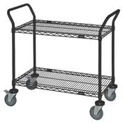 Quantum WRC-2460BK-2 NSF Commercial Utility Rolling Cart 1 image