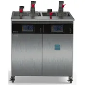 Resfab MB-502AT-N Floor Model Electric Deep Fryer, Full Pot, 110 Ibs, ENERGY STAR 1 image