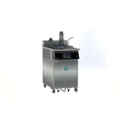 Resfab MB-50AT-N 18" Floor Model Electric Deep Fryer, Full Pot, 55 Ibs, Stainless Steel, Built-in Filtration 1 image