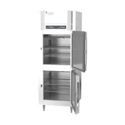 Victory RFS-1D-S1-EW-HD-HC 31" 1-Section Reach-In Refrigerator Freezer Combo w/ 2 Solid Half-Doors 5 image