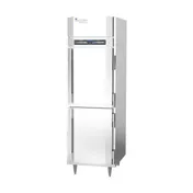 Victory RFS-1D-S1-HD-HC 26" 1-Section Reach-In Refrigerator Freezer Combo w/ 2 Solid Half-Doors 3 image