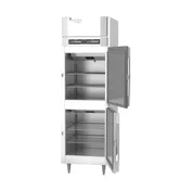 Victory RFS-1D-S1-HD-HC 26" 1-Section Reach-In Refrigerator Freezer Combo w/ 2 Solid Half-Doors 5 image