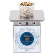Edlund RM-1000 Portion Scale - 1-9 lb, Stainless, Rotating Dial, Sloped Display, 6-7" Platform, Dishwasher Safe 3 image