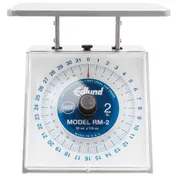 Edlund RM-2 - 1-9lb Stainless Steel Dial Scale 32oz 1/8oz Graduation 6-7" Platform Sloped Face Dishwasher Safe 2 image