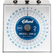 Edlund RM-2 - 1-9lb Stainless Steel Dial Scale 32oz 1/8oz Graduation 6-7" Platform Sloped Face Dishwasher Safe 4 image