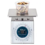 Edlund RM-5000 Stainless Steel Portion Scale, 10-29 lb, Rotating Dial, Sloped Display, 6-7" Dishwasher Safe 3 image