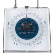 Edlund RM-5000 Stainless Steel Portion Scale, 10-29 lb, Rotating Dial, Sloped Display, 6-7" Dishwasher Safe 4 image