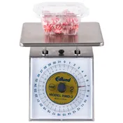 Edlund RMD-2 Portion Scale, 1-9 lb Capacity, Stainless Steel, Rotating Dial, 32 oz 1/8 oz Graduation 4 image
