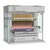 Rotisol USA MF975-2G-SS Rotisserie Gas Oven w/ 2 Spits, Countertop, 6-Chicken Capacity 1 image