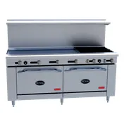 Royal Range of California RDR-G72-CC 72" Gas Restaurant Range w/ 72" Full Griddle, (2) Convection Ovens, 180.000 BTU 1 image