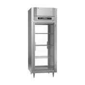Victory RS-1D-S1-EW-PT-G-HC 1-Section Wide Pass-Thru Refrigerator w/ 2 Glass Swing Doors, Stainless Steel, 26. cu. ft. 1 image