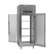 Victory RS-1D-S1-EW-PT-HC 31" 1-Section Wide Pass-Thru Refrigerator w/ 2 Solid Swing Doors, Stainless Steel, 26. cu. ft. 4 image