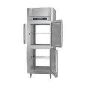 Victory RS-1D-S1-EW-PT-HD-HC 34" 1-Section Wide Pass-Thru Refrigerator w/ 4 Half Solid Swing Doors, Stainless Steel, 26. cu. ft. 5 image